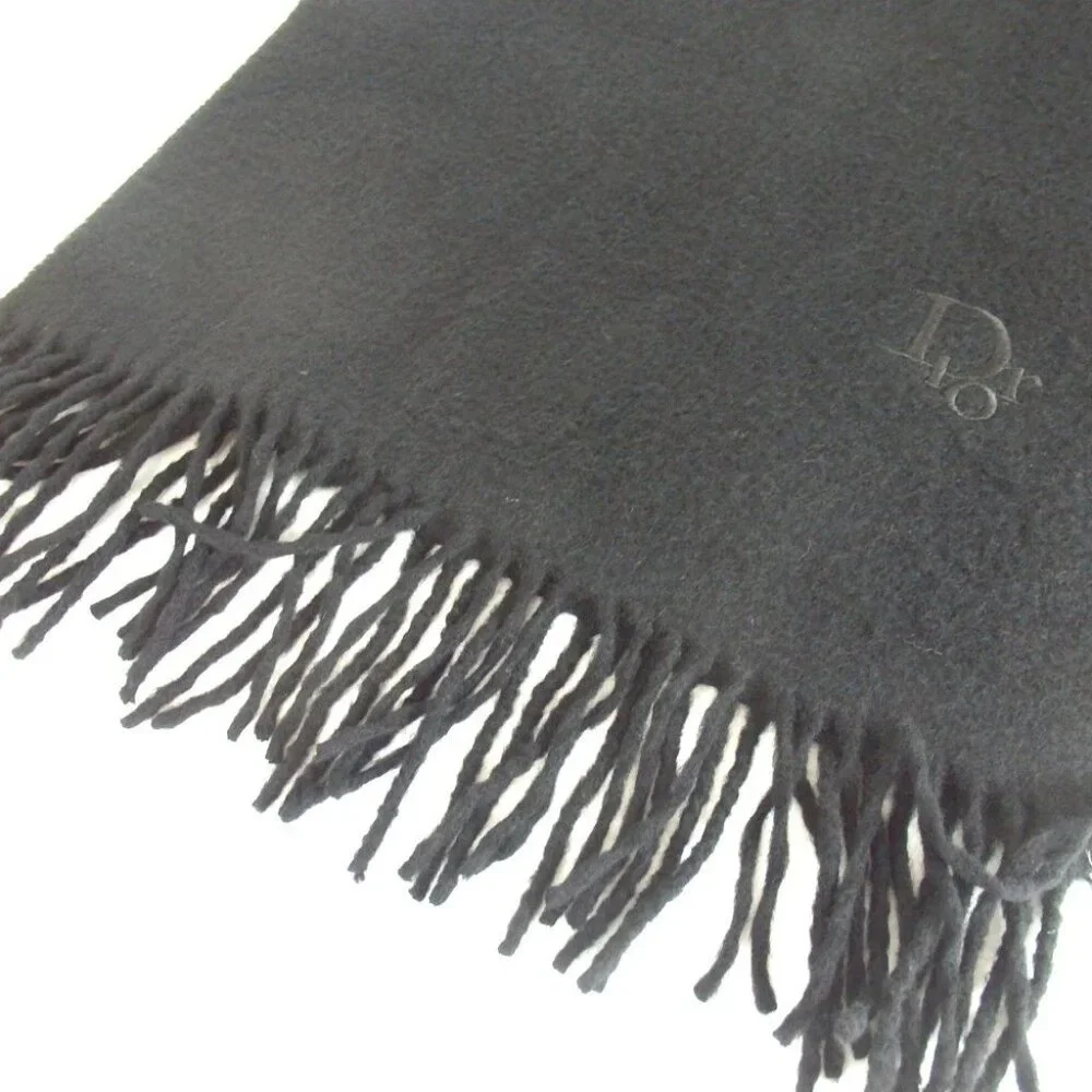 Authentic Christian Dior scarf muffler cashmere [Used]